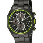 Drive from Citizen Eco-Drive Men's Black Ion Plated Chronograph Watch