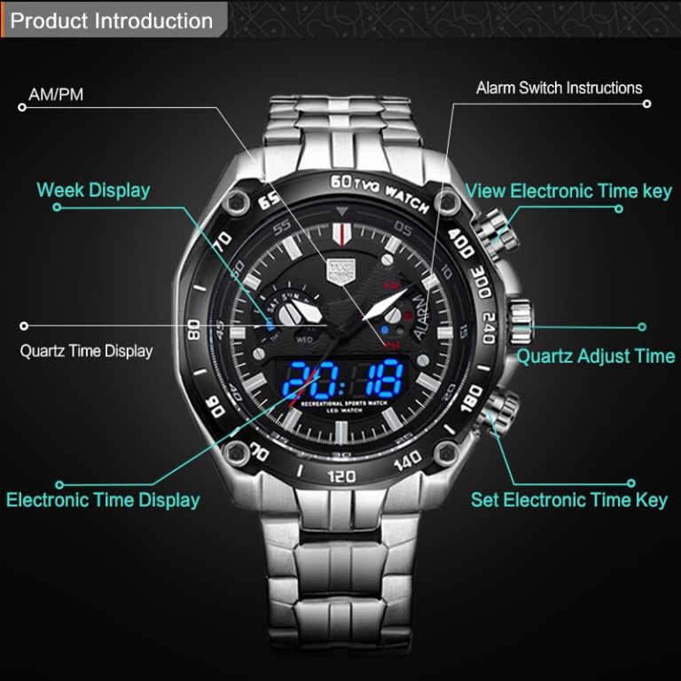 TVG Luxury Brand Watch Men Digital Waterproof Men Sports Watches Military Men's Quartz Date Clock Wrist Watch Relogio Masculino 2 TVG Luxury Brand Watch Men Digital Waterproof Men Sports Watches