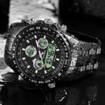 Readeel Mens Watches Top Brand Luxury Waterproof Led Digital Quartz Watch