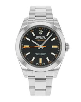 Rolex Milgauss Blue Dial Stainless Steel Mens Watch