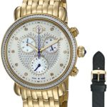 GV2 by Gevril Marsala Womens Diamond Chronograph Swiss Quartz Watch