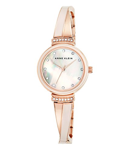 Anne Klein Women's Swarovski Crystal-Accented Rose Gold-Tone Watch