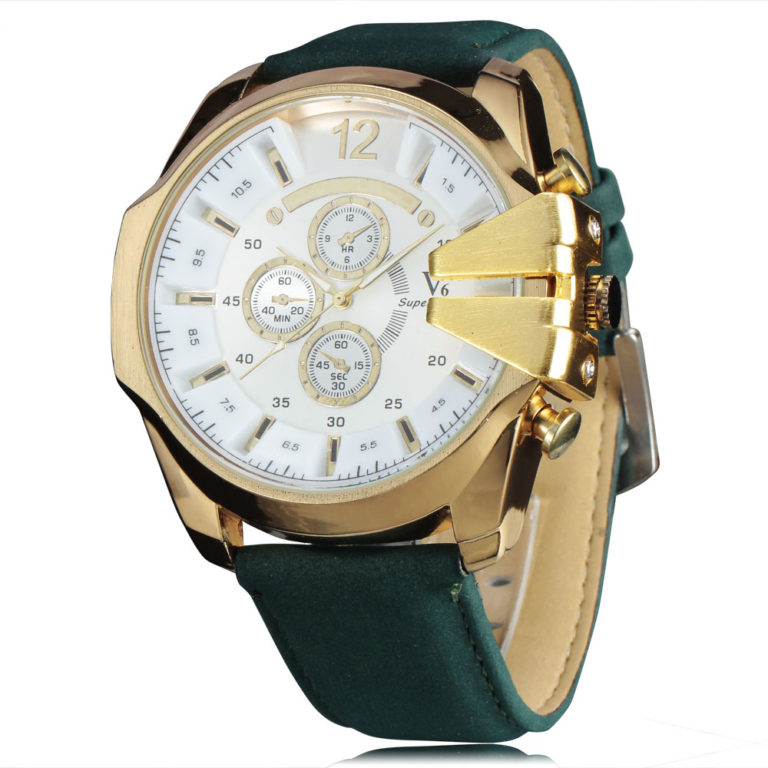 New Fashion Brand Quartz Brushed Metal Case Military Casual Watches