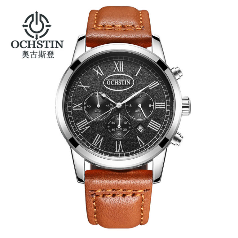2019 NEW Luxury Brand OCHSTIN Men Sport Watches Men's Quartz Clock Man Army Military Leather Wrist Watch Relogio Masculino 1 2019 NEW Luxury Brand OCHSTIN Men Sport Watches