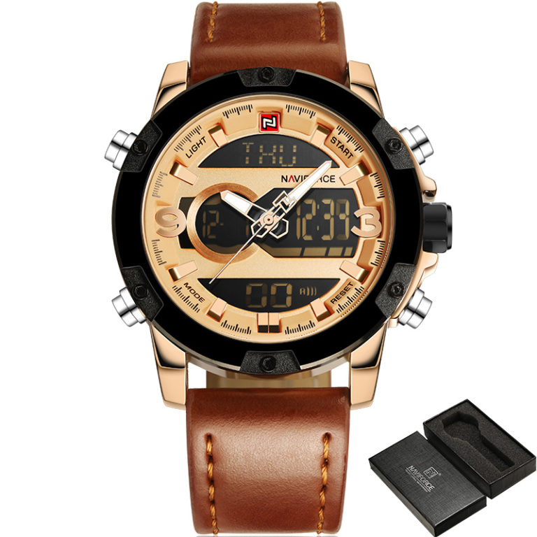 Top Luxury Brand NAVIFORCE Men Sport Watches