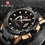 NAVIFORCE Watches Men Brand Luxury Full Steel Army Military Watches