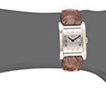 Baume & Mercier Brown Leather Strap Silver Dial Women's Watch
