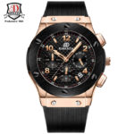 Men Watches New Chronograph Steel Watch