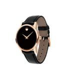 Movado Women's Museum Rose Gold Watch with a Concave Dot Museum Dial