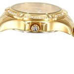 Invicta Women's Angel Crystal-Accented 18k Gold Ion-Plated Stainless Steel Watch