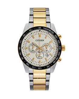 Men's Two-Tone Citizen Chronograph Steel Watch