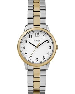 Timex Women's Easy Reader Two-Tone Stainless Steel Expansion Band Watch