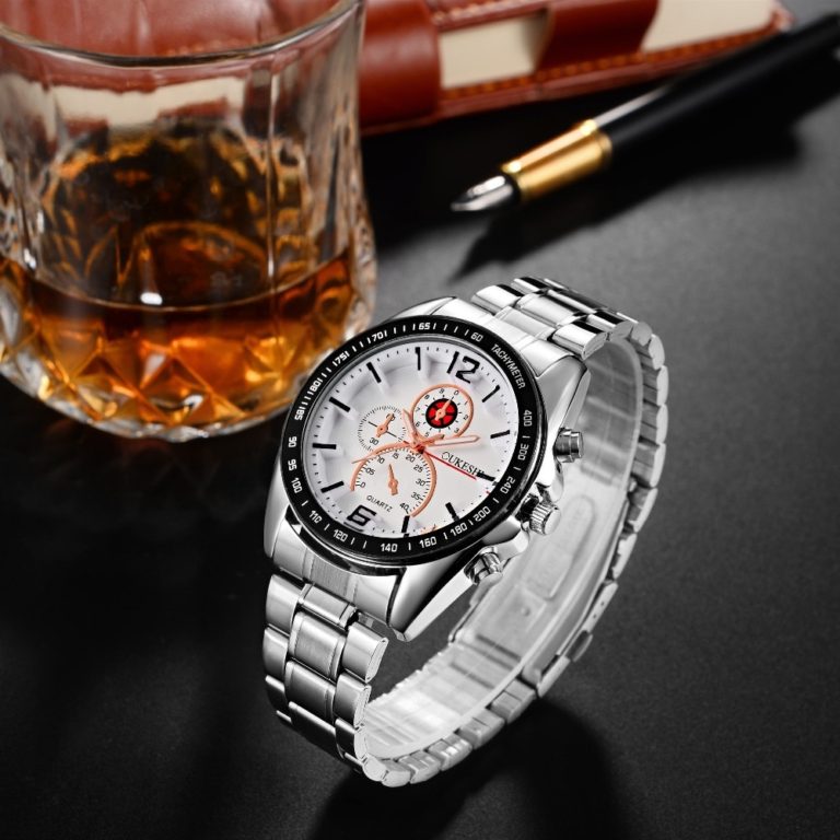 OUKESHI Luxury Top Brand Men's Watch tungsten steel Wrist Watch