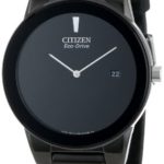 Citizen Men's Eco-Drive Axiom Watch with Black Leather Band