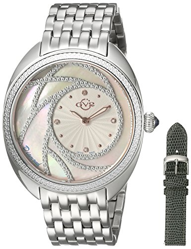 GV2 by Gevril Ancona Womens Diamond Swiss Quartz Watch