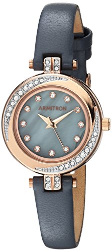 Armitron Women's Swarovski Crystal Accented Rose Gold-Tone Watch