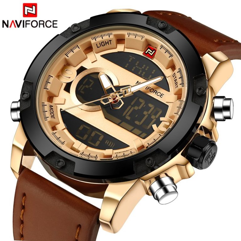 Top Luxury Brand NAVIFORCE Men Sport Watches