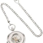 Charles Hubert 3850 Mechanical Picture Frame Pocket Watch