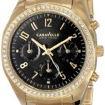 Caravelle New York Women's Analog Display Japanese Quartz Yellow Watch