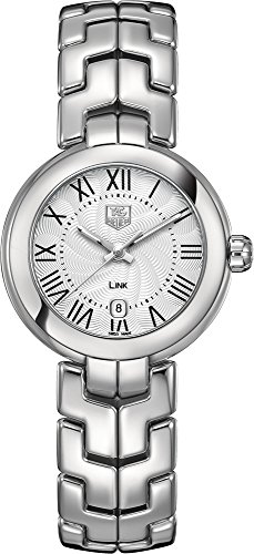 Tag Heuer Women's Link Silver Tone Roman Numeral Watch