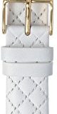 GV2 by Gevril Berletta Womens Diamond Swiss Quartz Black Leather Strap Watch