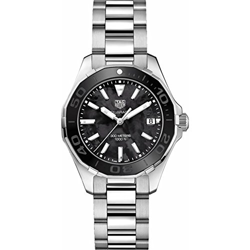 TAG Heuer Aquaracer Black Mother of Pearl 35mm Womens Watch