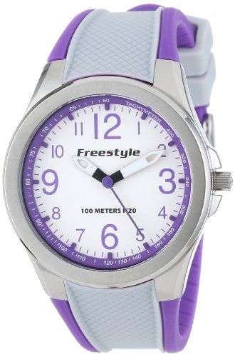 Freestyle Women's Sport Round Analog Strap Purple Watch