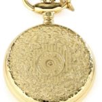 Charles-Hubert, Paris Classic Collection Gold-Plated Pocket Watch