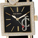 Juicy Couture Black Label Women's Swarovski Crystal Accented Gold-Tone Watch