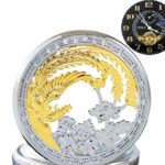 Ogle Waterproof Gold Phoenix Mechanical Pocket Watch