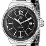 Tag Heuer Women's 'Formula 1' Black Diamond Dial Ceramic Watch