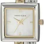 Anne Klein Women's Square Swarovski Crystal Accented Watch