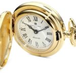 Charles-Hubert, Paris Classic Collection Gold-Plated Pocket Watch