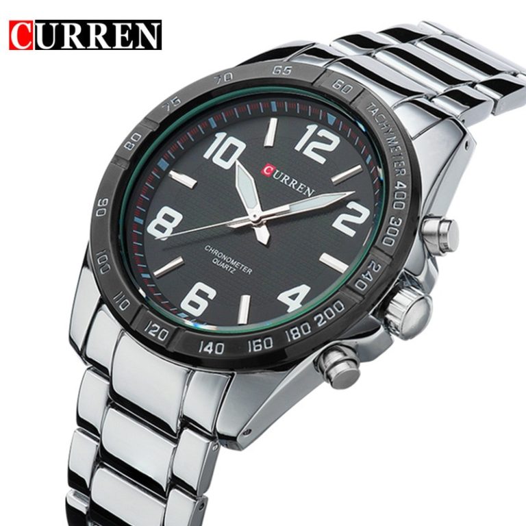 CURREN Mens Watches Top Brand Luxury Military Wrist Watches Steel Men Business Watch Clock Waterproof Relogio Masculino xfcs 2 CURREN Mens Watches Top Brand Luxury Military Wrist Watches