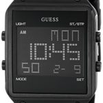 GUESS Men's Trendy Black Stainless Steel Watch