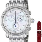 GV2 by Gevril Marsala Womens Diamond Chronograph Swiss Quartz Watch