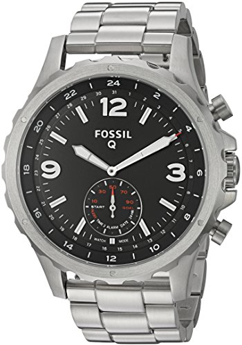 Fossil Hybrid Smartwatch - Q Nate Stainless Steel