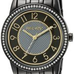 Nine West Women's Easy To Read Swarovski Crystal Accented Bracelet Watch