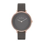Skagen Women's SKW2216 Ditte Grey Leather Watch