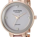 Armitron Women's Diamond-Accented Rose Gold-Tone Watch