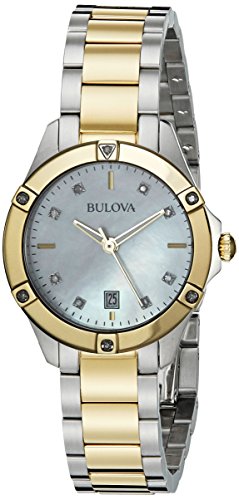 Bulova Two Tone Stainless Steel Two Tone Watch Bracelet