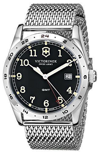 Victorinox Unisex "Infantry" Stainless Steel Watch with Mesh Bracelet