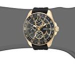 GUESS Men's Sporty Gold-Tone Stainless Steel Watch