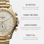 Fossil Q Men's Nate Stainless Steel Hybrid Smartwatch
