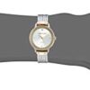 Anne Klein Women's Diamond-Accented Two-Tone Bracelet Watch