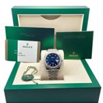 Rolex Datejust 36 Blue Dial Steel Mens Watch