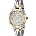 Anne Klein Women's Two-Tone Open Bangle Watch