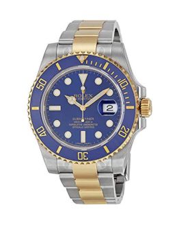 Rolex Submariner 18K Yellow Gold Bracelet Automatic Men's Watch