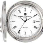 Charles-Hubert, Paris Stainless Steel Quartz Pocket Watch