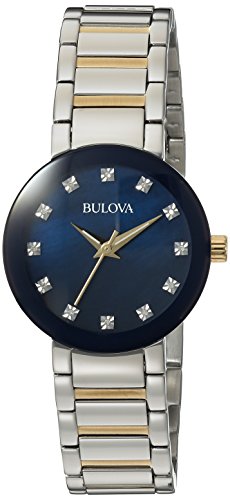 Bulova Women's Analog-Quartz Watch with Stainless-Steel Strap